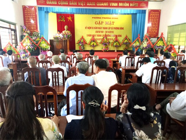 Gặp mặt kỷ niệm 55 năm thành lập xã Phương Đông 28-10 (1961-2011), 5 năm thành lập phường Phương Đông 24-8 (2011-2016)