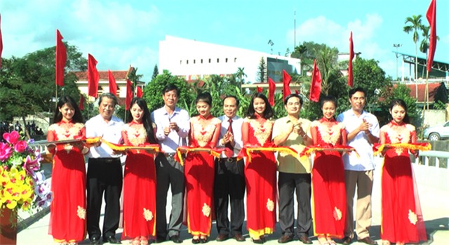 Khánh thành và gắn biển công trình cầu Miếu Thán 2, phường Vàng Danh chào mừng 55 năm 32Win12 com tại tài khoản 32Win1 com Tải xuống APK và phát triển
