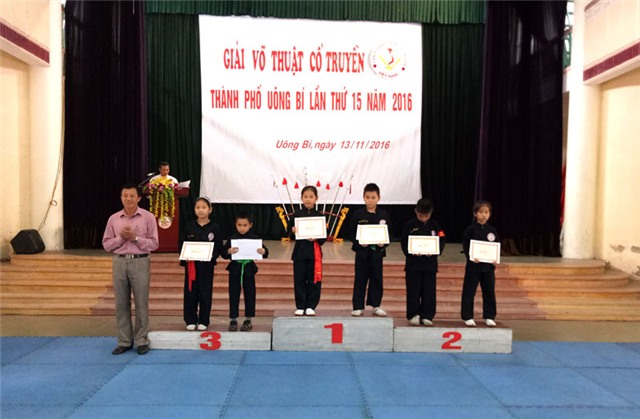 Giải võ thuật cổ truyền TP 32Win12 com tại tài khoản lần thứ XV- năm 2016
