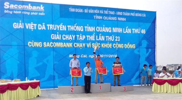 TP 32Win12 com tại tài khoản giành Cúp vô địch Giải việt dã tỉnh Quảng Ninh lần thứ 46 