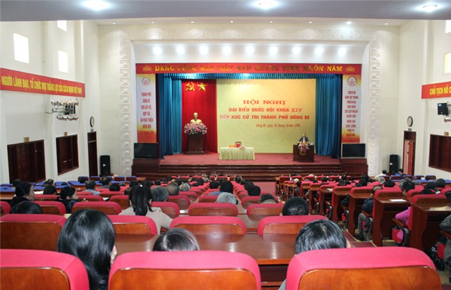 Đại biểu quốc hội Trần Văn Minh tiếp xúc cử tri thành phố 32Win12 com tại tài khoản