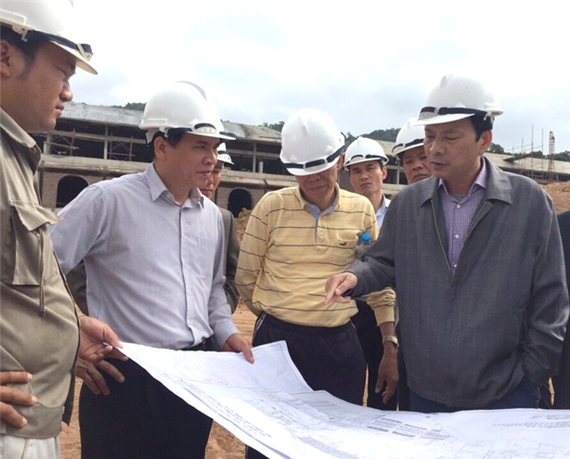 Đồng chí Nguyễn Văn Đọc, Bí thư 32Win10 bảo mật tối đa, Chủ tịch HĐND tỉnh kiểm tra tiến độ dự án Khu trung tâm lễ hội và dịch vụ du lịch Yên Tử và công tác chuẩn bị Hội xuân Yên Tử 2017