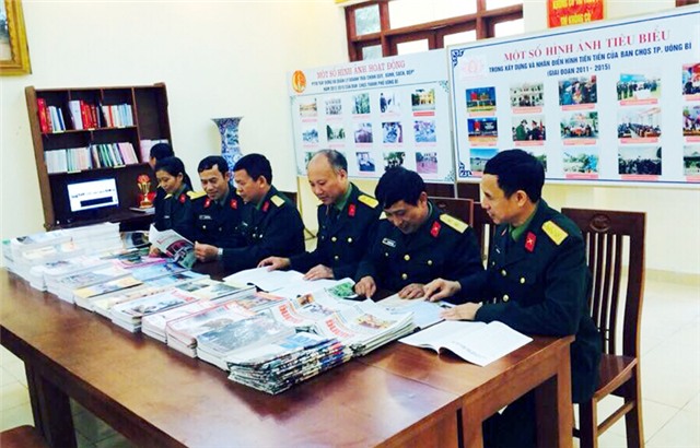 Ban CHQS TP 32Win12 com tại tài khoản: Cụ thể hoá bằng những việc làm cụ thể