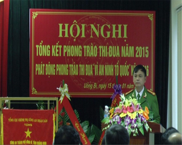 Công an TP 32Win12 com tại tài khoản tổng kết phong trào thi đua Vì an ninh tổ quốc năm 2015, phát động phong trào thi đua năm 2016