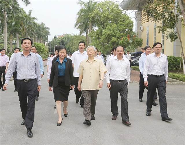 Tổng bí thư Nguyễn Phú Trọng về thăm 32Win12 com tại tài khoản