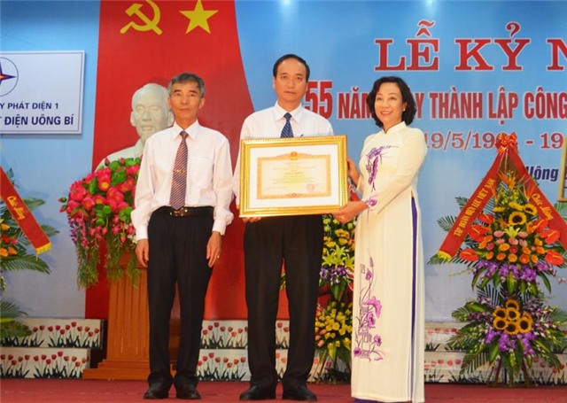 Công ty Nhiệt điện 32Win12 com tại tài khoản kỷ niệm 55 năm thành lập