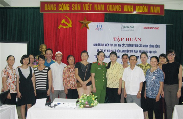 Hội nghị tập huấn cho thành viên, địa chỉ tin cậy thành viên các nhóm cộng đồng về các kỹ năng xã hội làm việc với nạn nhân của bạo lực trên cơ sở giới, kỹ năng làm việc với nam giới và trẻ em trai