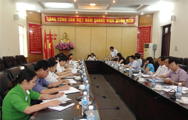 Thành ủy: Giao ban hoạt động Khối MTTQ và các đoàn thể CTXH 6 tháng đầu năm, triển khai nhiệm vụ 6 tháng cuối năm