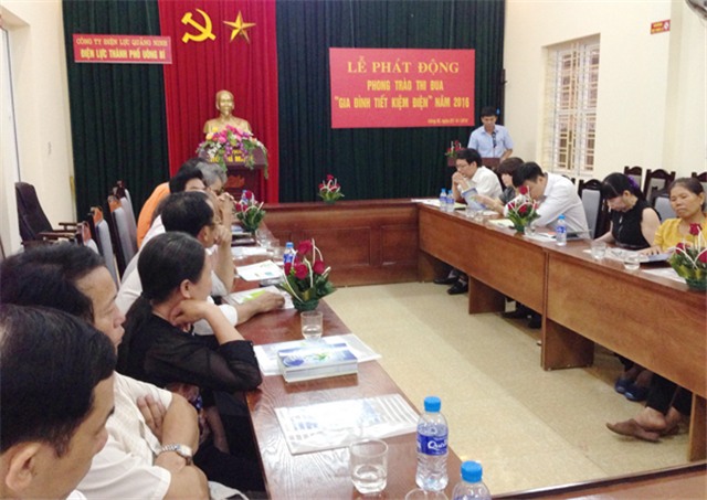 Điện lực 32Win12 com tại tài khoản: Phát động phong trào thi đua gia đình tiết kiệm điện năm 2016
