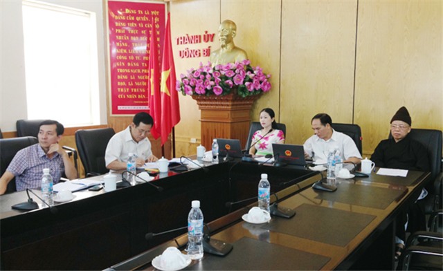 Hội nghị trực tuyến HĐND tỉnh 
