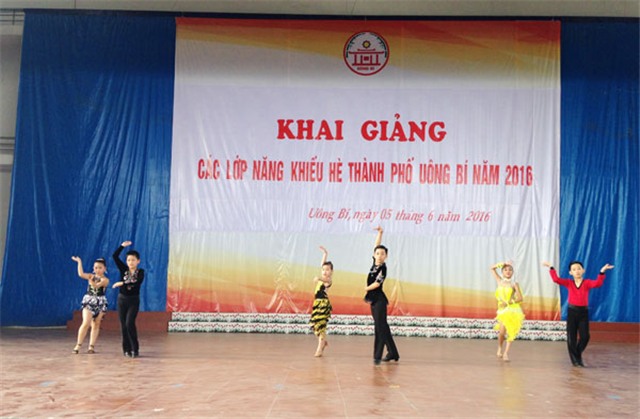 Khai giảng các lớp năng khiếu hè cho thanh thiếu nhi 2016