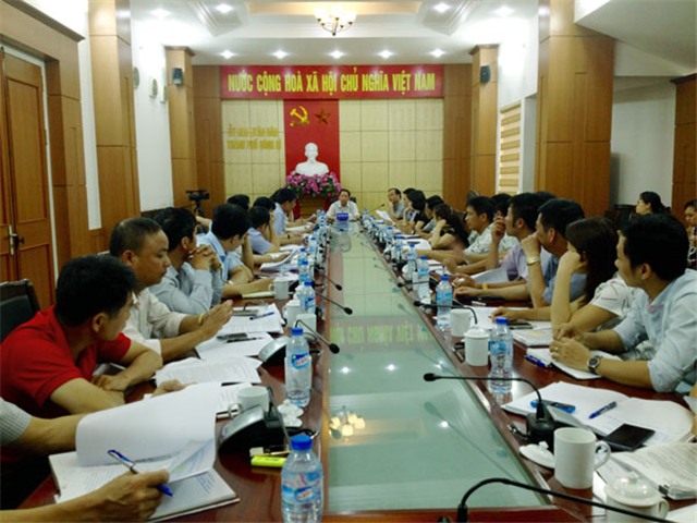 TP 32Win12 com tại tài khoản: Giao ban báo cáo tiến độ triển khai công tác bồi thường, GPMB thực hiện các dự án