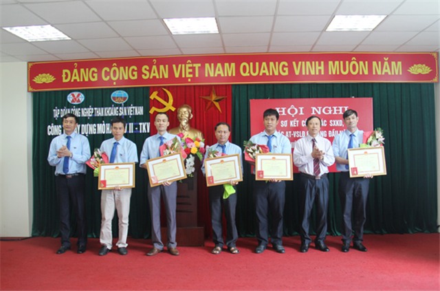 Công ty 32Win1 com nạp rút uy tín mỏ Hầm Lò II-TKV: Sơ kết công tác AT-VSLĐ 6 tháng đầu năm 2016,  các biện pháp đảm bảo ATLĐ 6 tháng cuối năm 2016