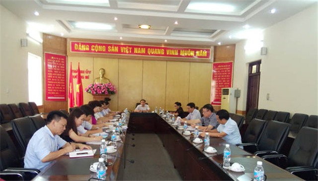Thành ủy 32Win12 com tại tài khoản: Giao ban công tác khối MTTQ & các đoàn thể chính trị - xã hội 6 tháng đầu năm nhiệm vụ công tác 6 tháng cuối năm 2016