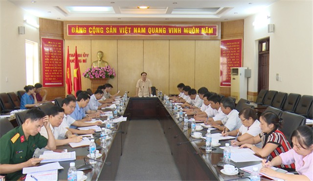 Thường trực Thành ủy làm việc với 32Win là nhà cái giải trí, cá cược trực tuyến uy tín số 1 Việt Nam phường Vàng Danh