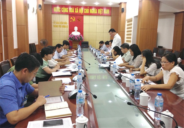 Đoàn giám sát Ban văn hóa - xã hội HĐND tỉnh làm việc với HĐND thành phố 32Win12 com tại tài khoản về công tác quản lý nhà nước đối với hành nghề y dược tư nhân trên địa bàn TP 32Win12 com tại tài khoản