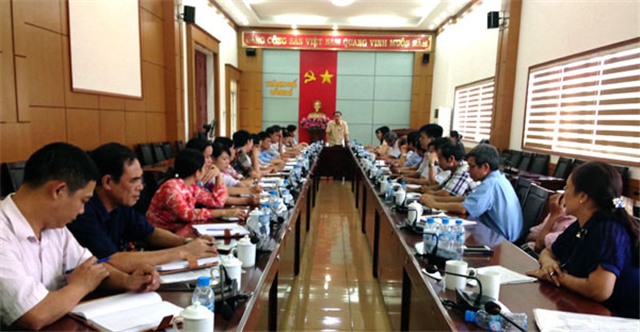 Giao ban HĐND các xã, phường