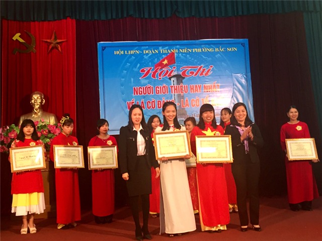 Hội thi người giới thiệu hay nhất về lá cờ  Đảng - Lá cờ Tổ quốc