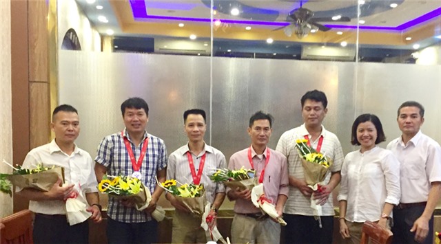 Chúc mừng các vận động viên cờ tướng thành phố giành Huy chương Vàng 
