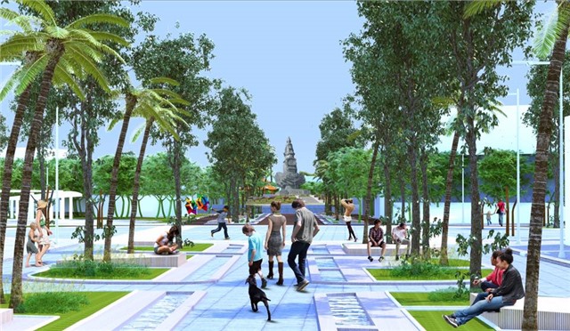 Quảng trường 25/2 sẽ được mở rộng qui mô, hiện đại