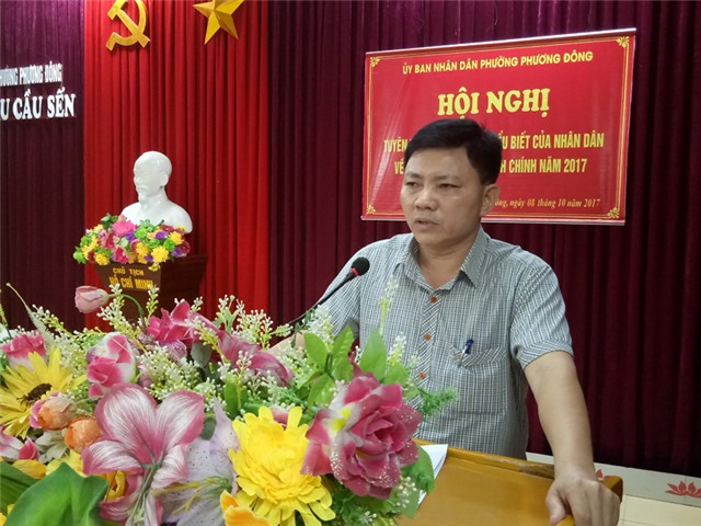 UBND phường Phương Đông tuyên truyền thủ tục cải cách 32Win32 app tải về tại khu Cầu Sến