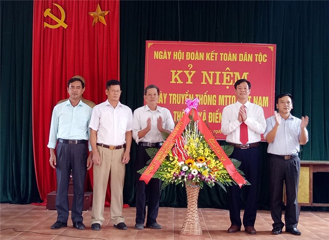 Thôn 2, xã Điền Công tổ chức Ngày hội Đại đoàn kết toàn dân tộc 