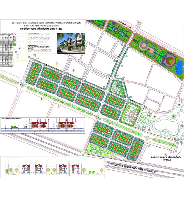 Khu biệt thự nhà vườn phường Nam Khê