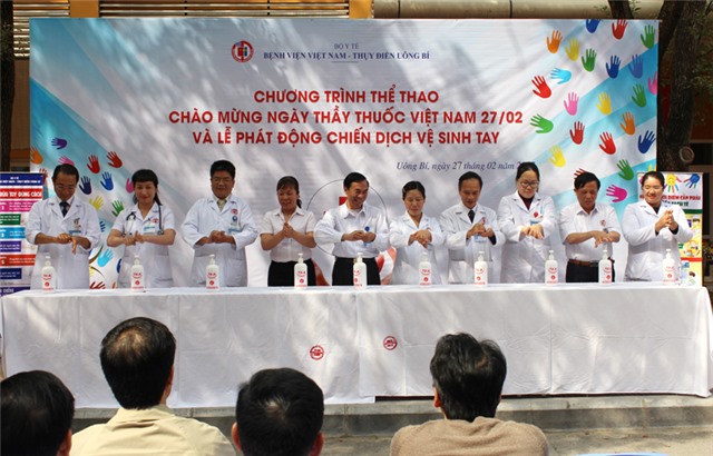 Bệnh viện Việt Nam - Thụy Điển 32Win12 com tại tài khoản: Phát động chiến dịch Bảo vệ cuộc sống - Hãy vệ sinh tay