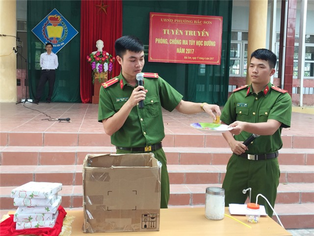Phường Bắc Sơn: Tuyên truyền phòng chống ma tuý, tội phạm học đường
