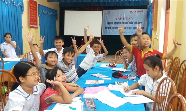 Trao cơ hội thúc đẩy quyền trẻ em trong các trường học