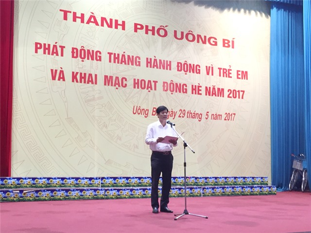 Phát động tháng hành động vì trẻ em và khai mạc hoạt động hè 2017