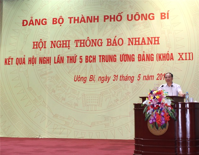 Thông báo nhanh kết quả Hội nghị Trung ương 5 khóa XII