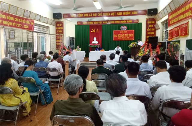 Khu 9 - Phường Quang Trung: Đại hội chi bộ điểm