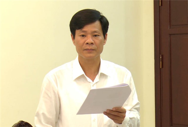 Đồng chí Phạm Tuấn Đạt, Phó Chủ tịch UBND thành phố làm việc với Ban Trị sự giáo hội Phật giáo tỉnh Quảng Ninh về công tác tu bổ, tôn tạo Khu di tích lịch sử Văn hóa - danh thắng Đền, Chùa Hang Son