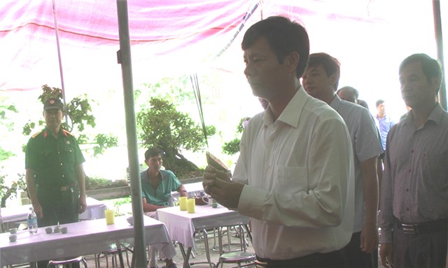 Lễ đón nhận, truy điệu và an táng hài cốt liệt sỹ Bùi Quang Trọng