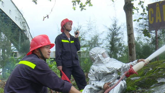 Công ty Nhiệt điện 32Win12 com tại tài khoản thực tập phòng cháy chữa cháy và cứu nạn, cứu hộ 