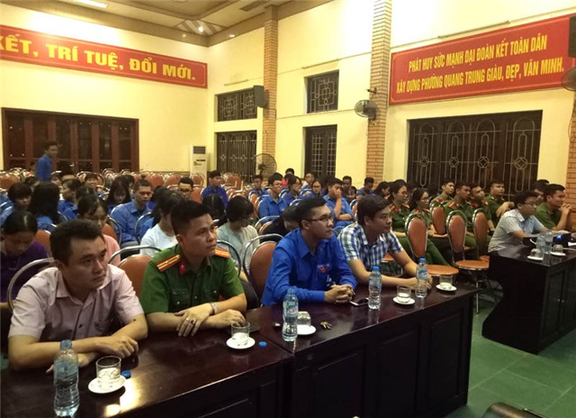 Tuyên truyền phòng chống ma túy cho gần 100 đoàn viên, thanh niên
