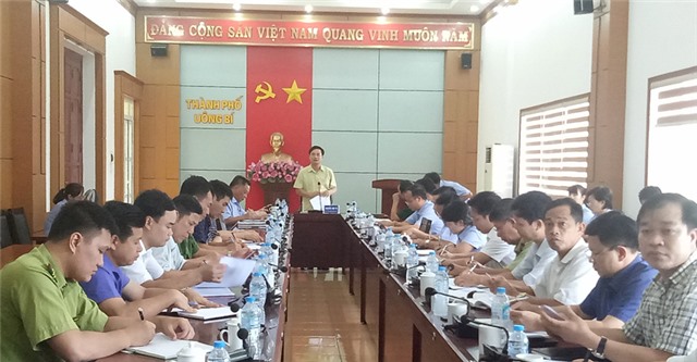 UBND thành phố: Giao ban công tác trong tuần 