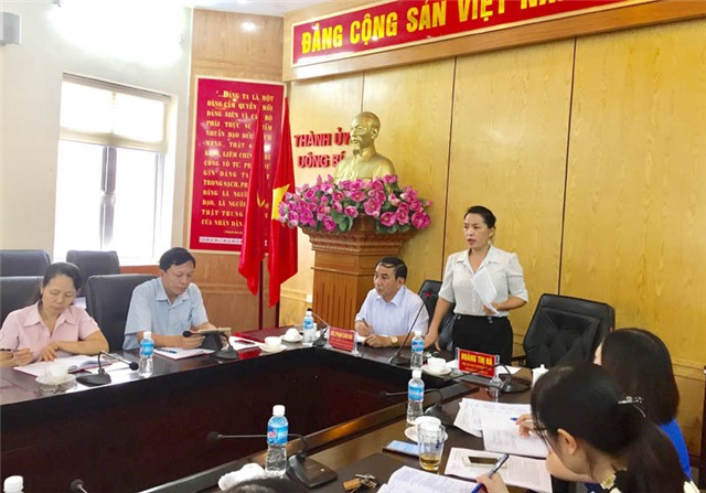 Giao ban công tác Dân vận tháng 8