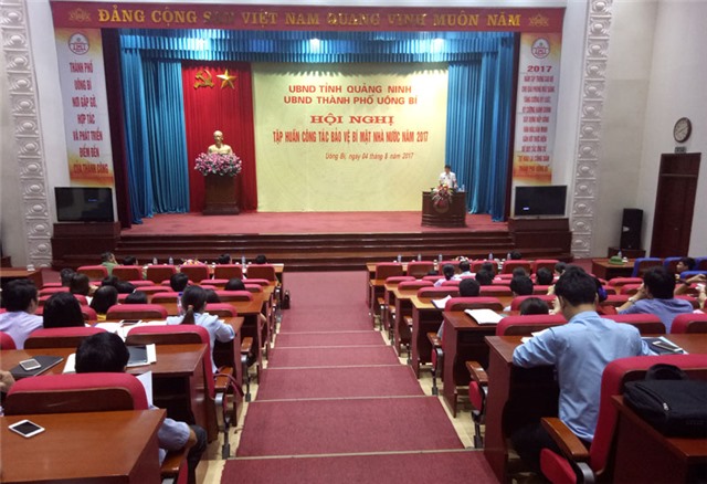 Tập huấn công tác bảo vệ bí mật nhà nước năm 2017