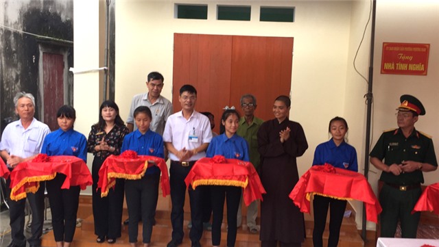 Phường Phương Nam khánh thành nhà tình nghĩa 