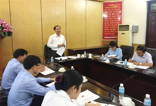 Thường trực Thành ủy giao ban với đảng bộ các xã phường 