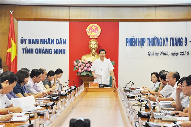 UBND tỉnh họp phiên thường kỳ tháng 9-2017