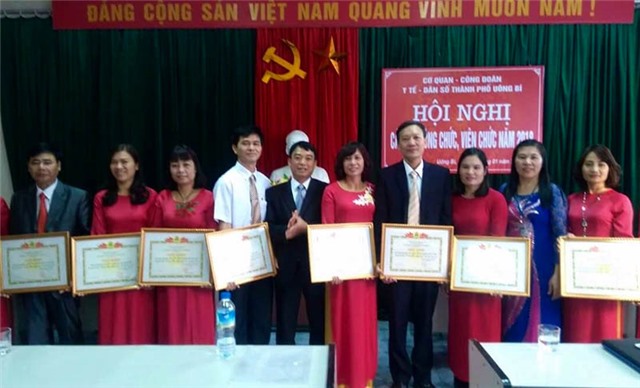 Cơ quan - Công đoàn Y tế - Dân số thành phố: Hội nghị cán bộ công chức viên chức năm 2018
