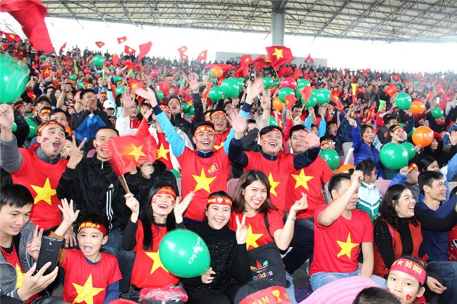 Cổ động viên thành phố 32Win12 com tại tài khoản tự hào về đội tuyển U23 Việt Nam