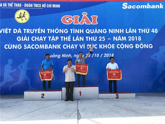 TP 32Win12 com tại tài khoản đoạt Cúp vô địch toàn đoàn Giải Việt dã truyền thống tỉnh Quảng Ninh 2018