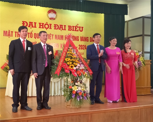 Đại hội MTTQ phường Vàng Danh lần thứ XIV nhiệm kỳ 2019-2024