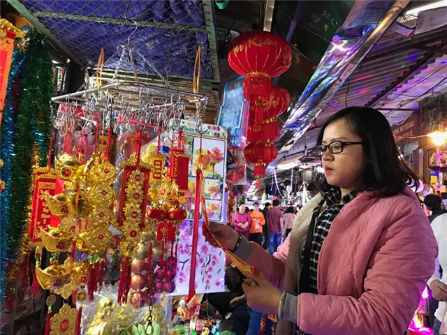Chợ Trung tâm thành phố ngày 26 Tết