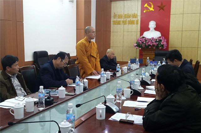 Họp Ban tổ chức hội xuân chùa Ba Vàng năm 2018