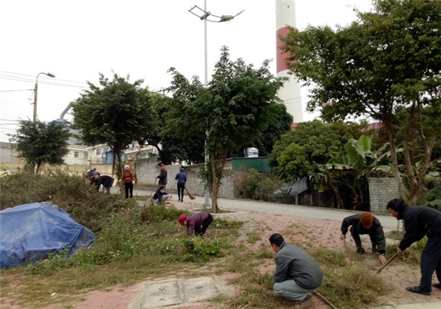 Phường Quang Trung ra quân đợt cao điểm “Ngày chủ nhật xanh” đón xuân Mậu Tuất 2018